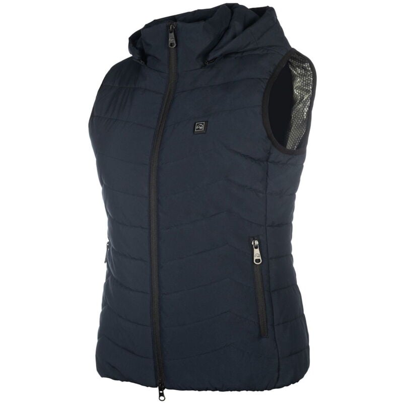 foto del prodotto heating gilet equitazione smanicato autoriscaldante donna modello style: xl, blu