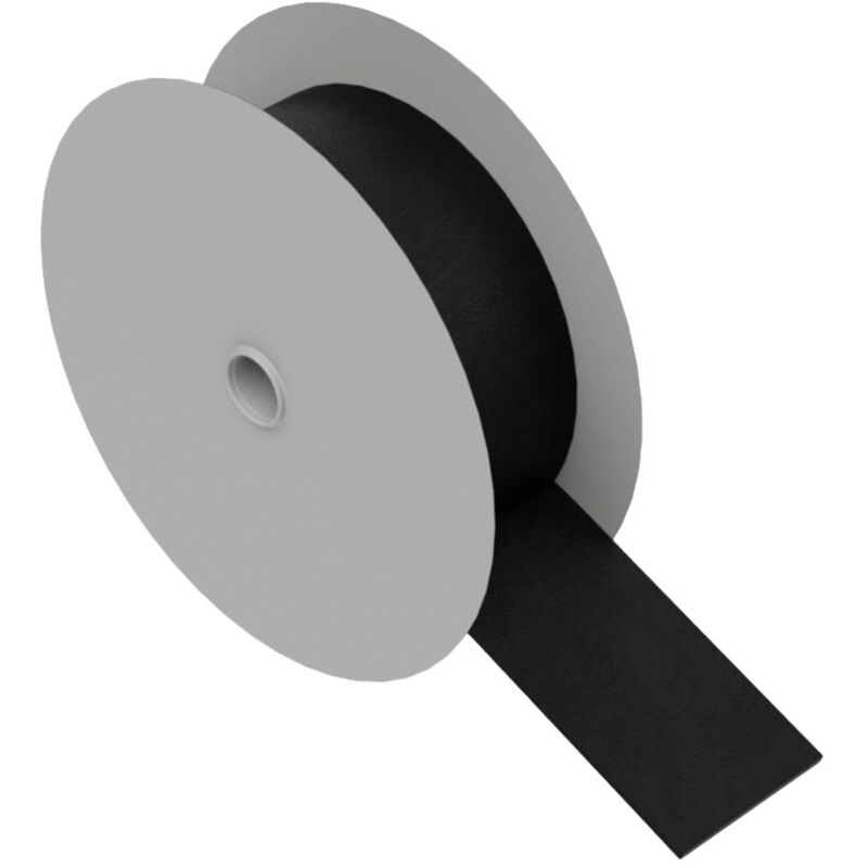 foto del prodotto hebotec 11 ke300001frt nastro a strappo per raggruppare lato morbido e lato rigido l x l 1000 mm x 30 mm nero 1 m