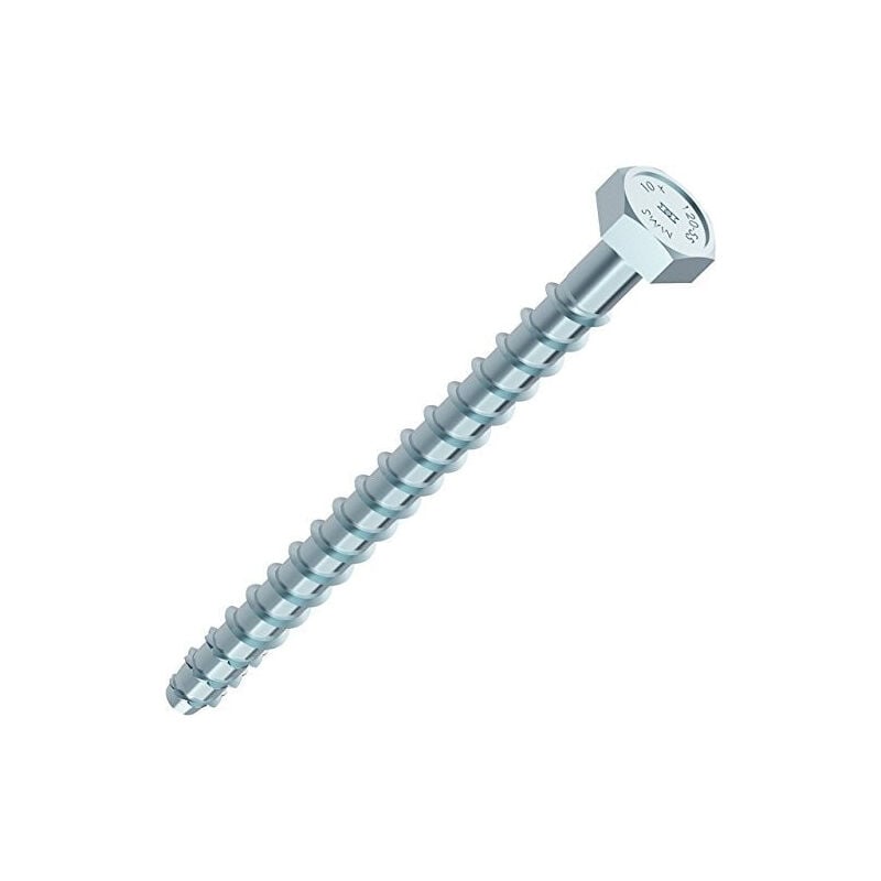 foto del prodotto heco scatola di 25 viti multi monti 12x140 mm testa esagonale spessore massimo 65 mm foratura 10 mm 48415