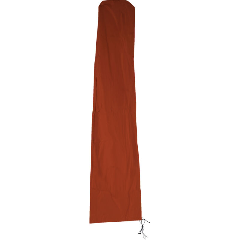 foto del prodotto hegele copriombrellone copertura ombrellone ad arco protettiva hhg poliestere con cerniera 3x4m arancione
