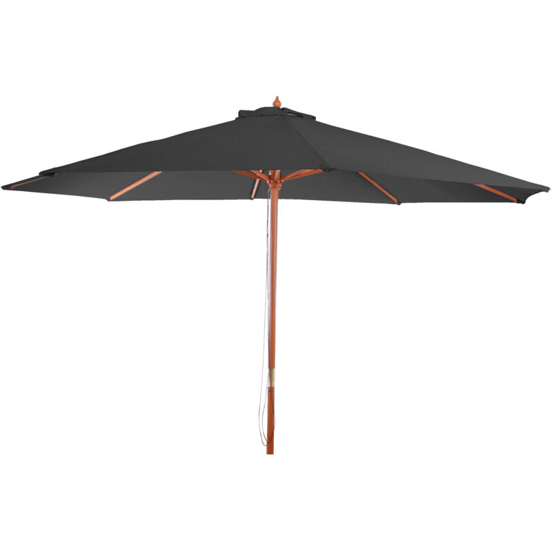 foto del prodotto hegele ombrellone giardino spiaggia n82 florida 350cm poliestere antracite