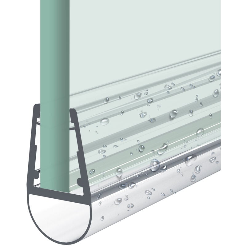foto del prodotto heilmetz guarnizione doccia, guarnizione porta doccia di ricambio da 60 cm per porte doccia con spessore del vetro da 7 a 8 mm