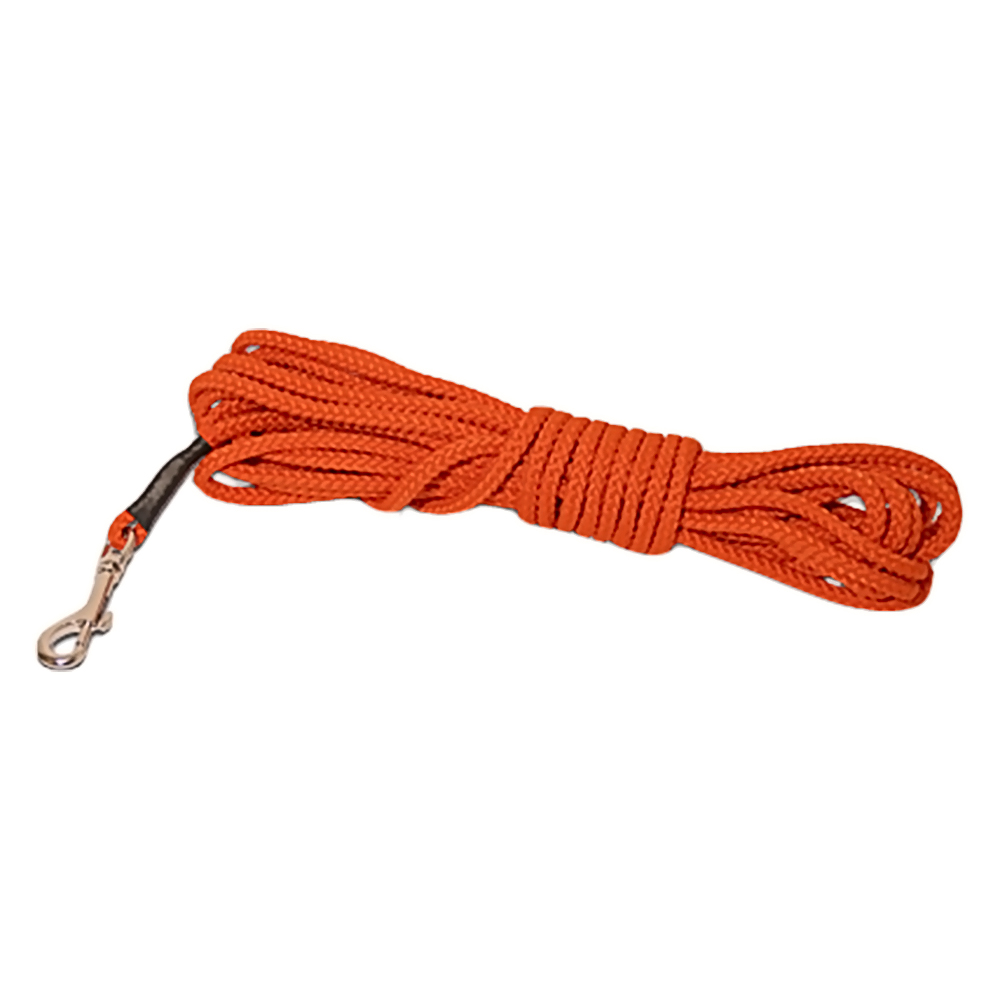 foto del prodotto heim lunghina da addestramento arancione l 10 m x 6 mm