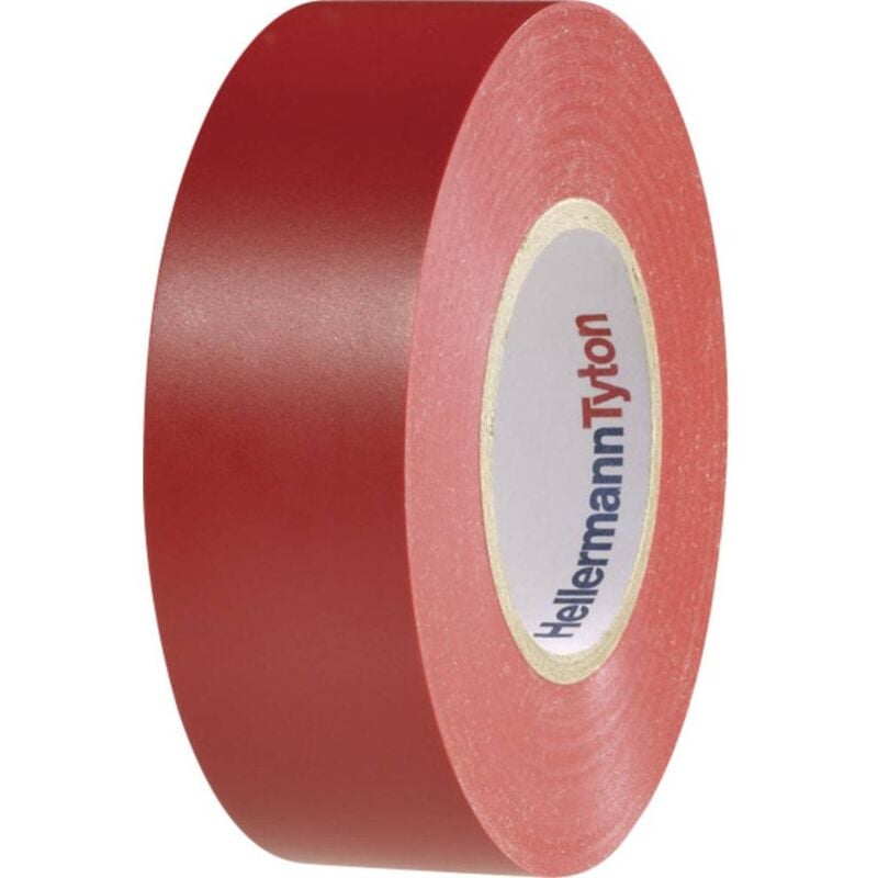 foto del prodotto helatape flex 1000 710 10604 nastro isolante helatape flex 1000 rosso l x l 20 m x 19 mm 1 pz. hellermanntyton