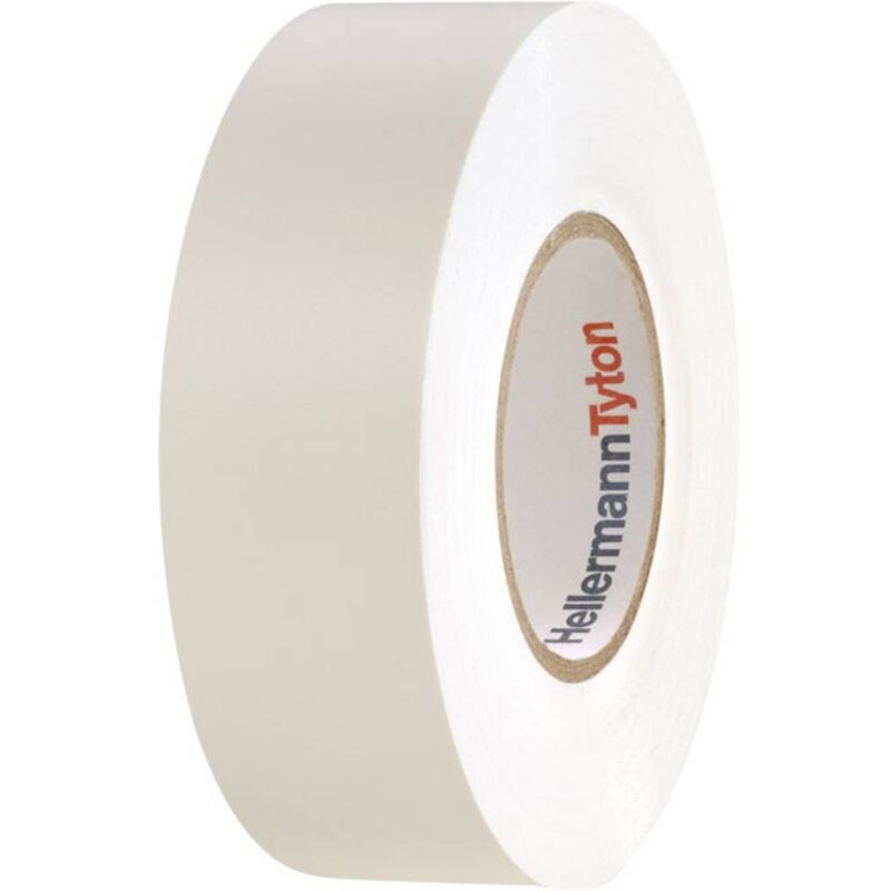 foto del prodotto helatape flex 1000 710 10607 nastro isolante helatape flex 1000 bianco l x l 20 m x 19 mm 1 pz. hellermanntyton