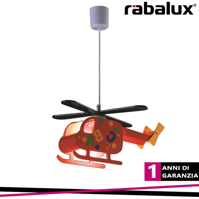 foto del prodotto helicopter, pendant lamp, l36cm