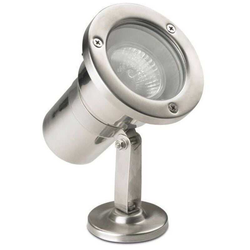 foto del prodotto helio aisi 316 faretto da esterno 1 luce in acciaio inox aisi 316 ip67, gu10 leds c4