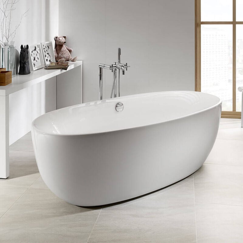 foto del prodotto helios vasca freestanding in acrilico 170x80 cm
