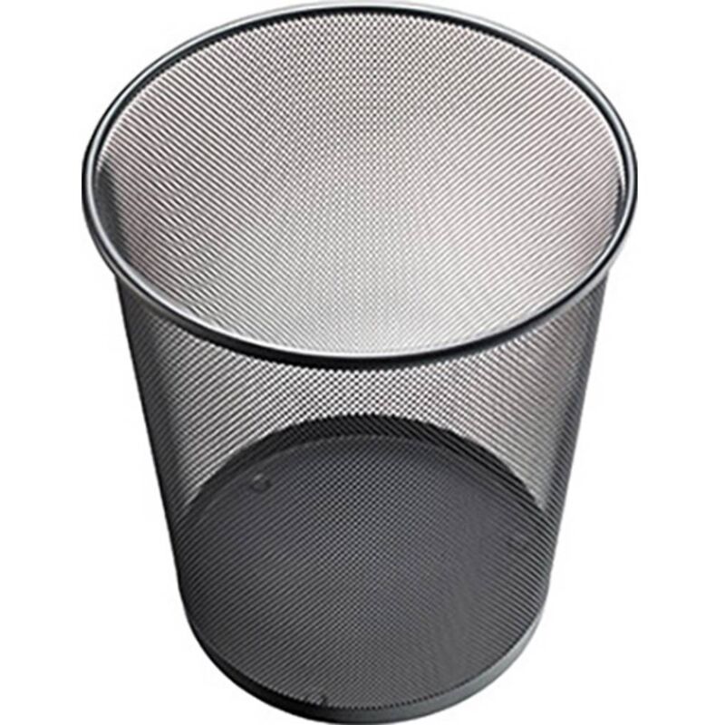 foto del prodotto helit the circle network h2518595 cestino per la carta 15 l x a 265 mm x 280 mm metallo nero 1 pz.
