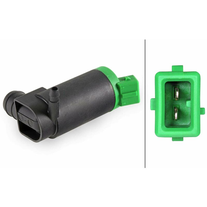 foto del prodotto hella 8tw 006 848 071 pompa acqua lavaggio, pulizia cristalli, 12v, elettrico, monopompa