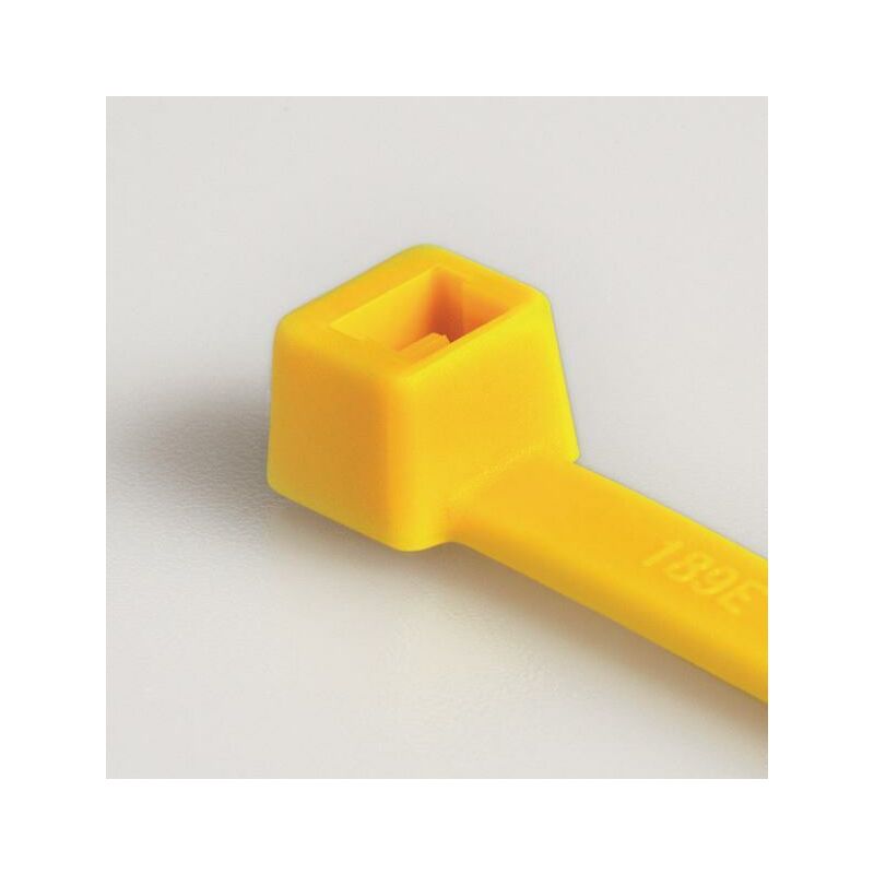 foto del prodotto hellermann tyton 100 fascette 140x3,6 gialle 111 03006 b100