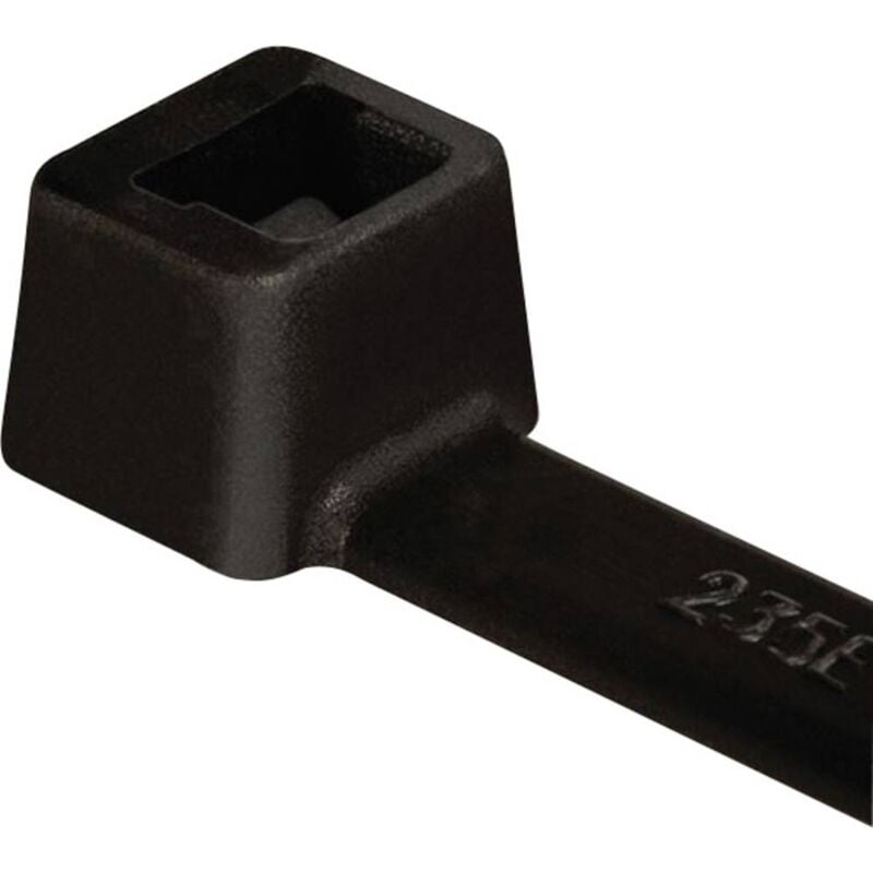 foto del prodotto hellermanntyton 111 01623 t40r hs bk c0 fascetta per cavi 175 mm 4 mm nero resistente alle intemperie 100 pz.