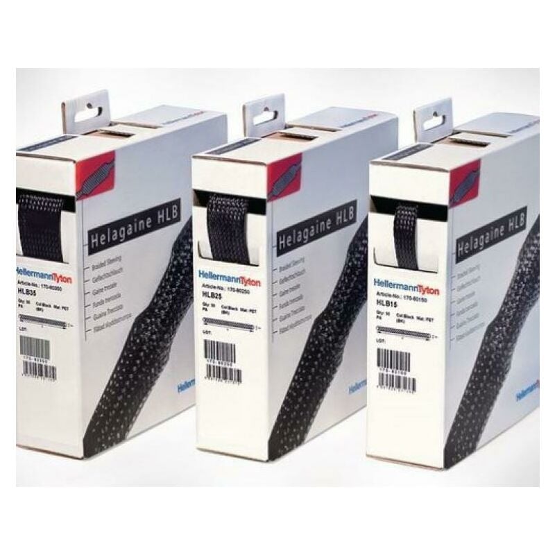foto del prodotto hellermanntyton - hellermann tyton 10mt di calza trecciata 10-30 b05233 170-80250