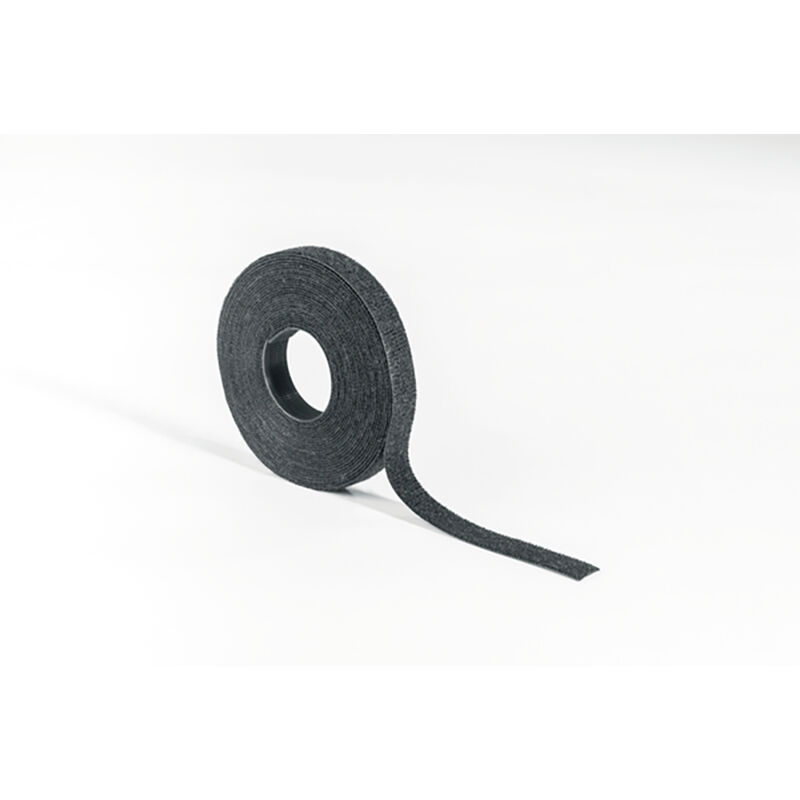foto del prodotto hellermanntyton nastro tessile autoadesivo nero 5000x12,5mm