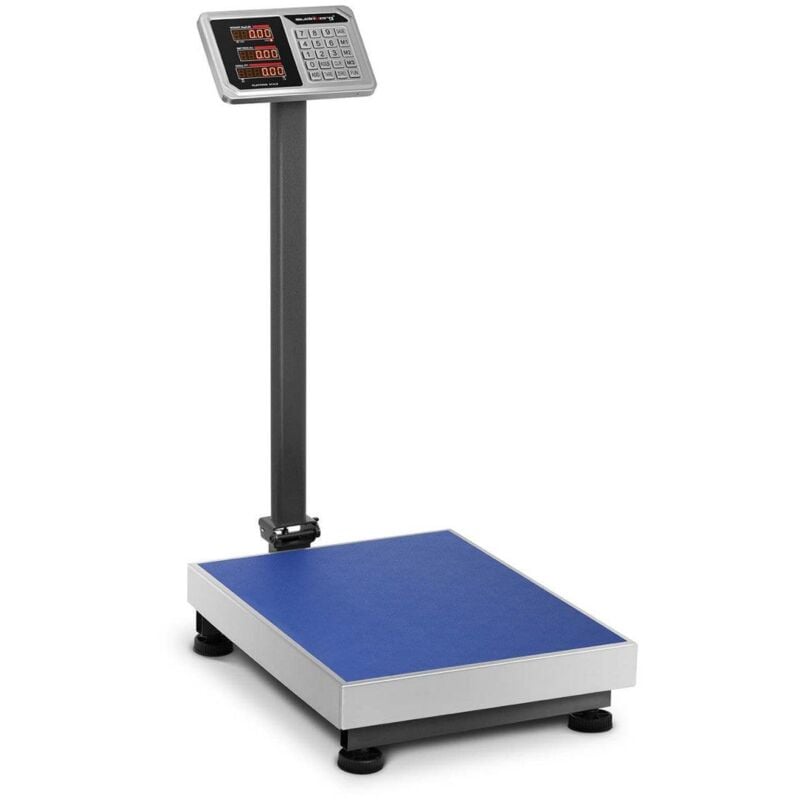 foto del prodotto helloshop26 bilancia a piattaforma 150 kg 20 g 60 x 45 cm acciaio inox 140000638