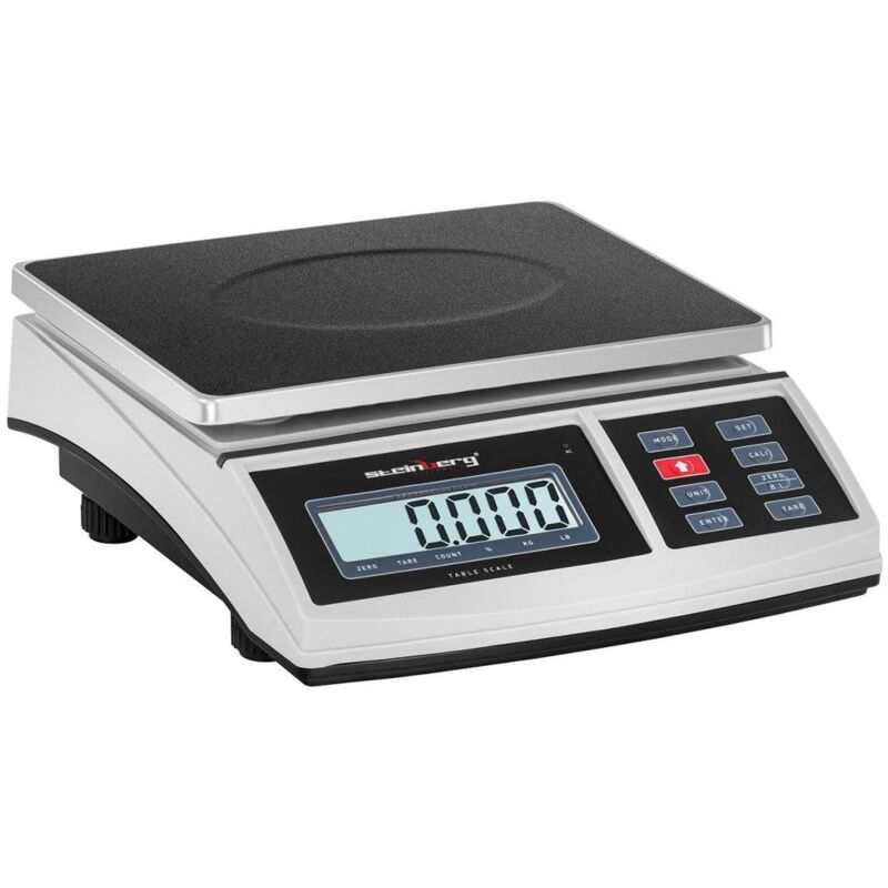 foto del prodotto helloshop26 bilancia elettronica da tavolo professionale 30 kg 1 g 21 x 27 cm lcd 140000612