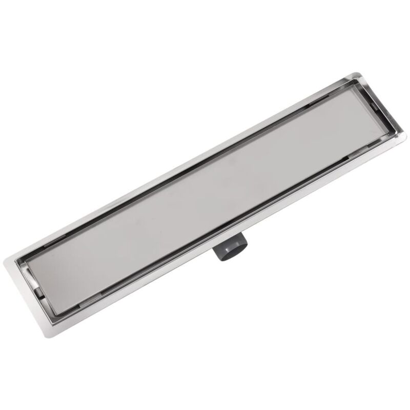 foto del prodotto helloshop26 canaletta per doccia lineare da 63 cm in acciaio inox