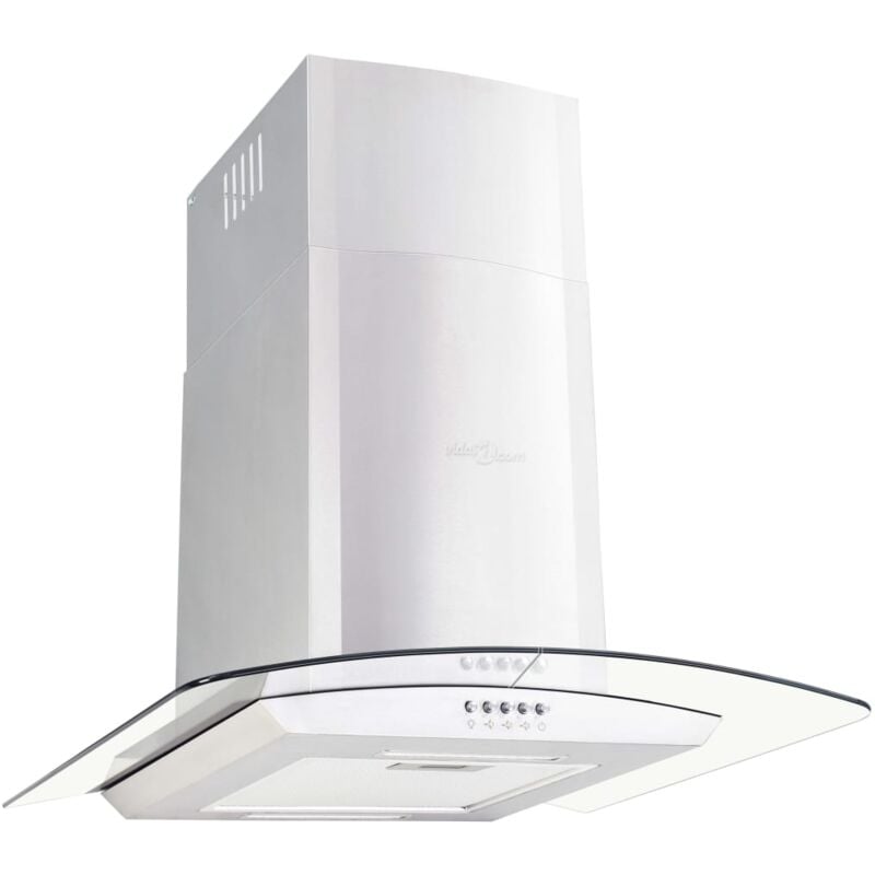 foto del prodotto helloshop26 cappa parete 60 cm inox 756 m h led 020005866