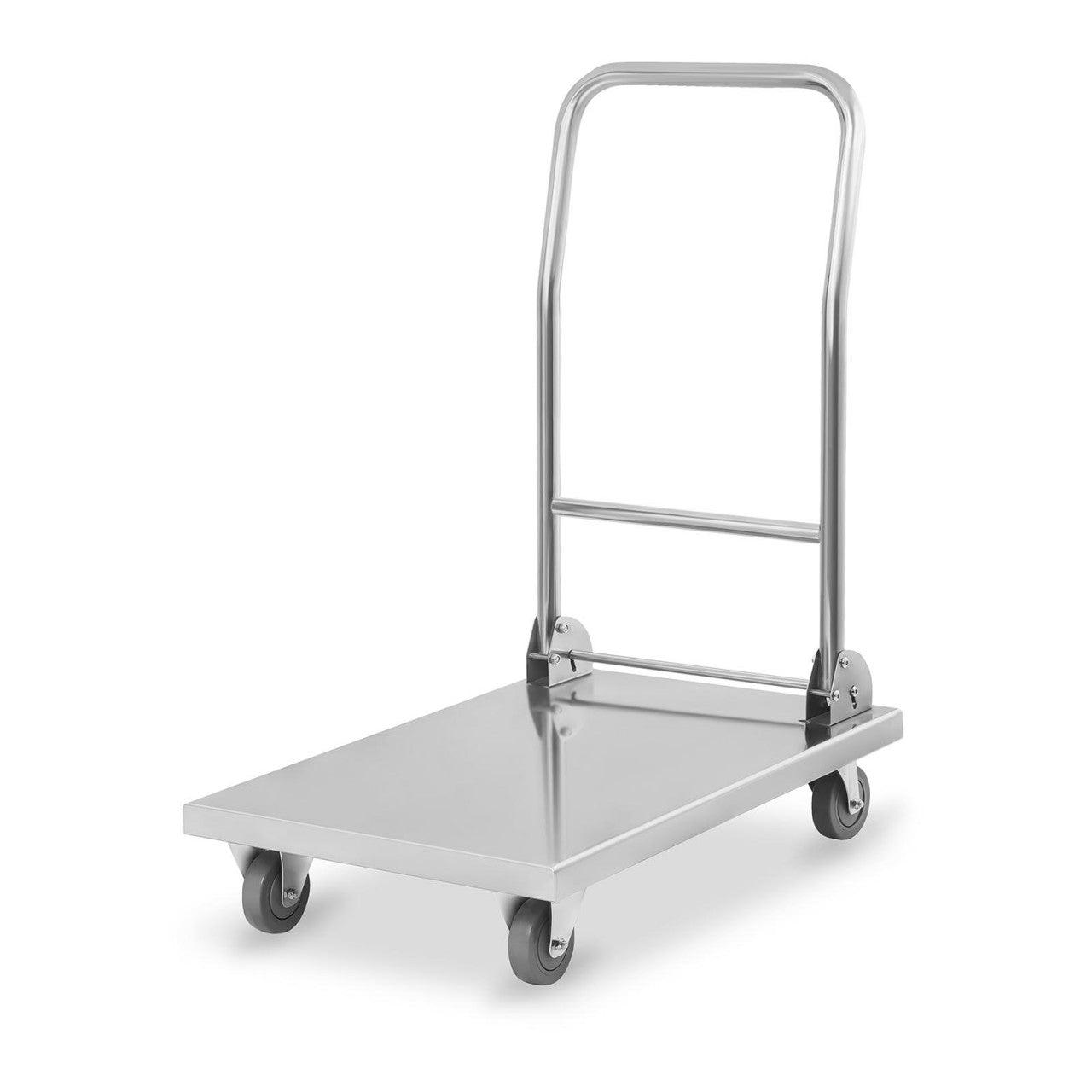foto del prodotto helloshop26 carrello da trasporto in acciaio inox 400 kg 140000962