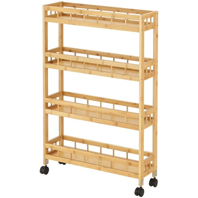 foto del prodotto helloshop26 carrello portaoggetti a 4 livelli 96 x 60 x 18 cm