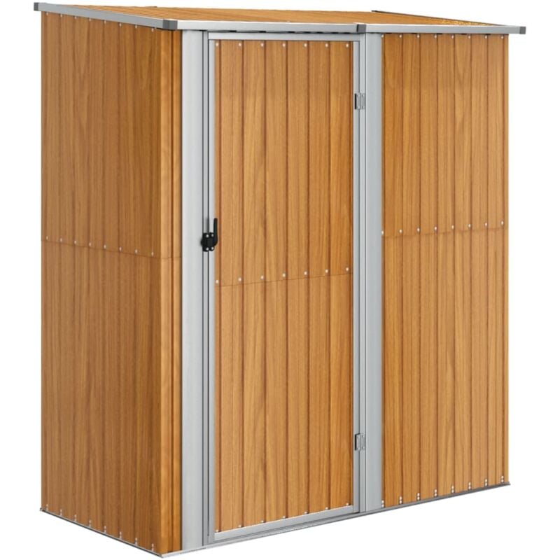 foto del prodotto helloshop26 casetta da giardino capannone per cabina capannone per la casa capannone per esterni casetta per attrezzi robusti 180,5 x 97 x 209,5 cm