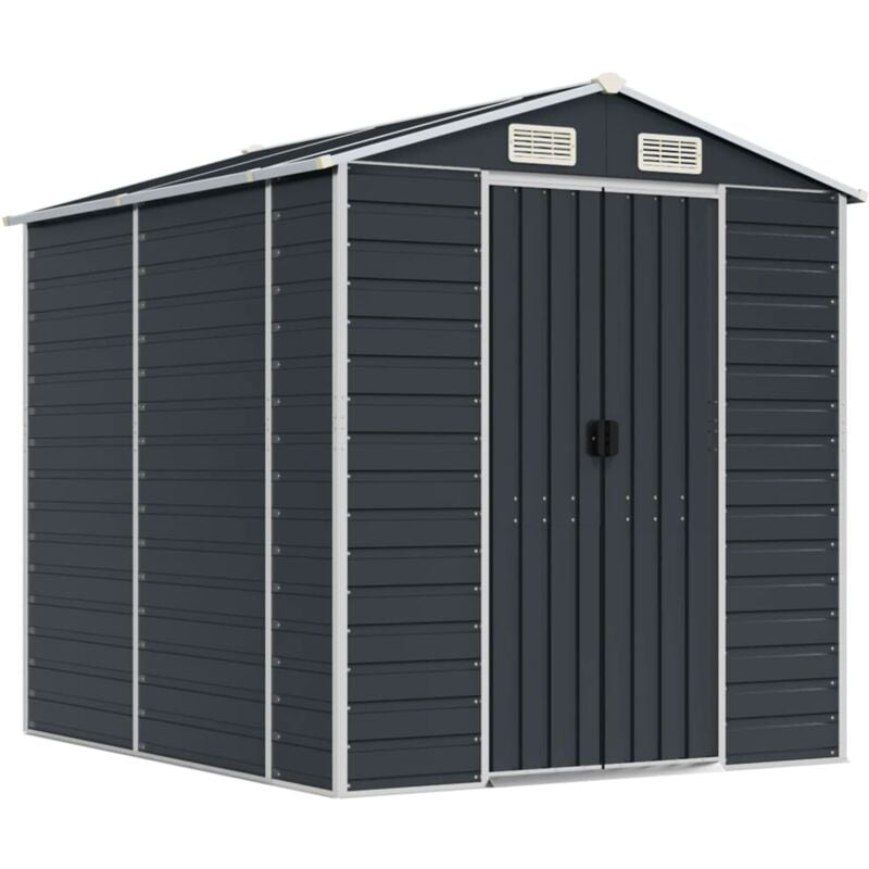 foto del prodotto helloshop26 casetta da giardino casetta per capanni casetta per ripostigli casetta per esterni casetta per attrezzi robusta 191 x 215 x 198 cm