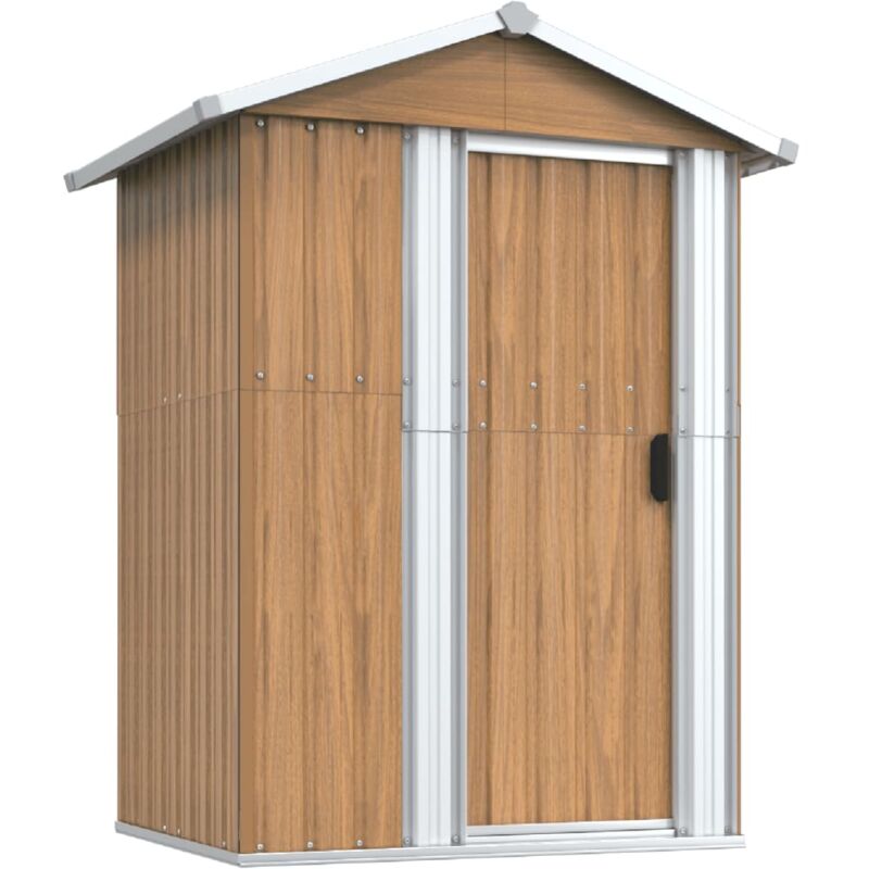 foto del prodotto helloshop26 casetta da giardino casetta per ripostigli casetta per ripostigli casetta per esterni casetta per attrezzi robusta 126 x 97,5 x 177 cm