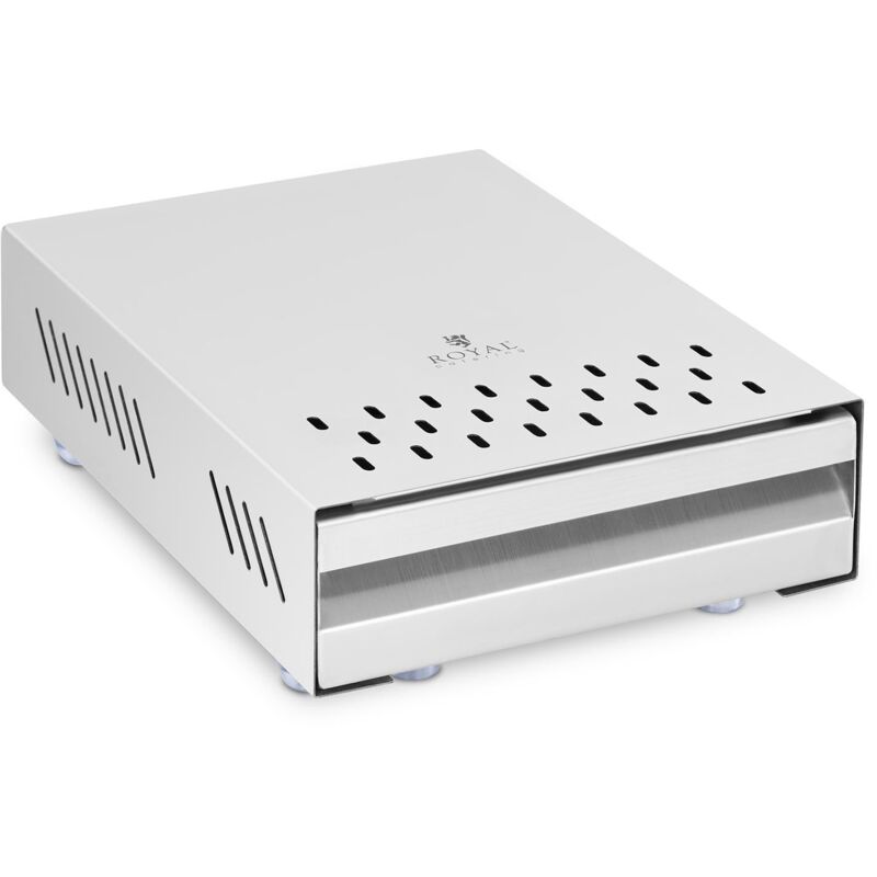 foto del prodotto helloshop26 cassetto raccoglifondi 5,7 litri in acciaio inox