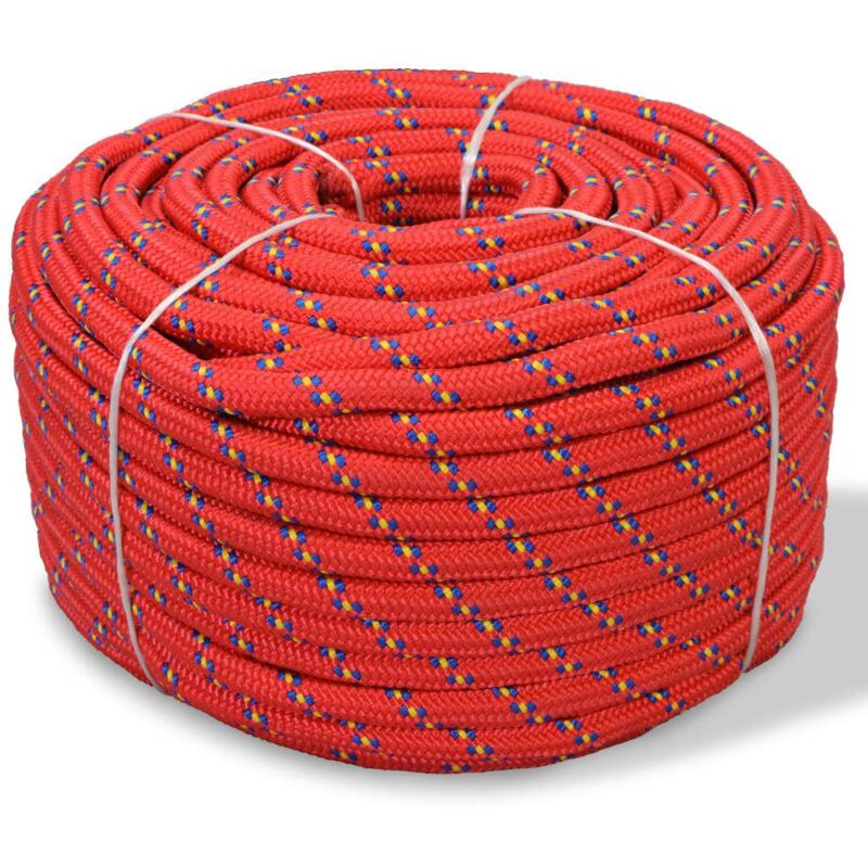 foto del prodotto helloshop26 cima barca in polipropilene 6 mm 500 m rossa 020003366