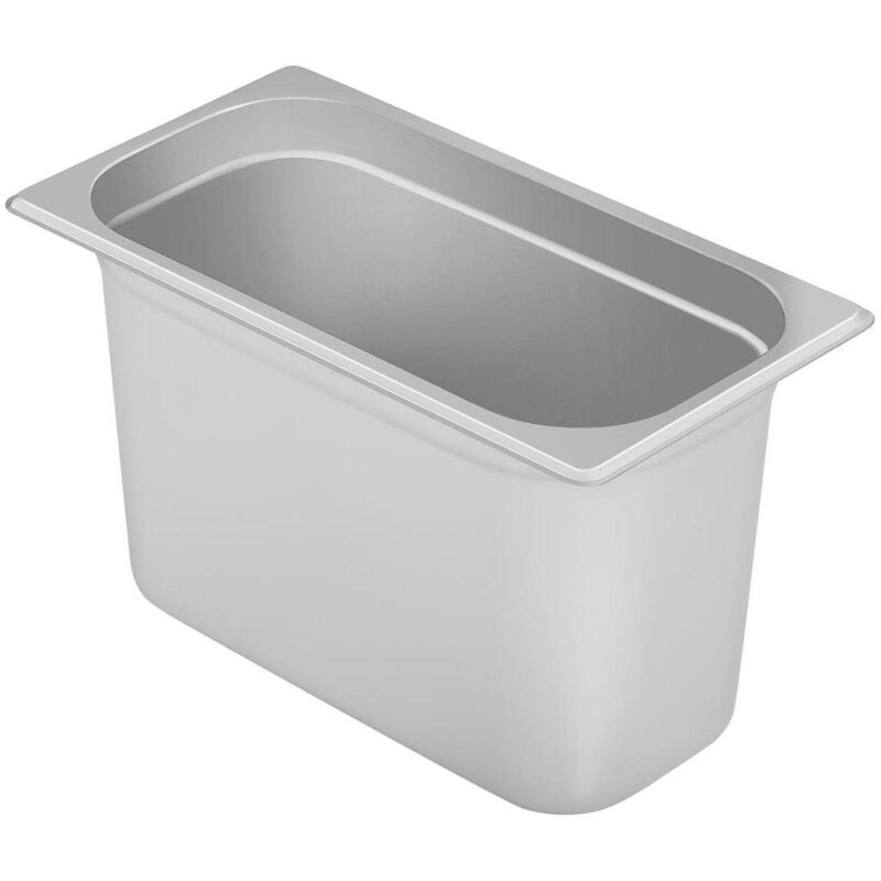 foto del prodotto helloshop26 contenitore gastrocontainer in acciaio inox gn 1 3 200 mm