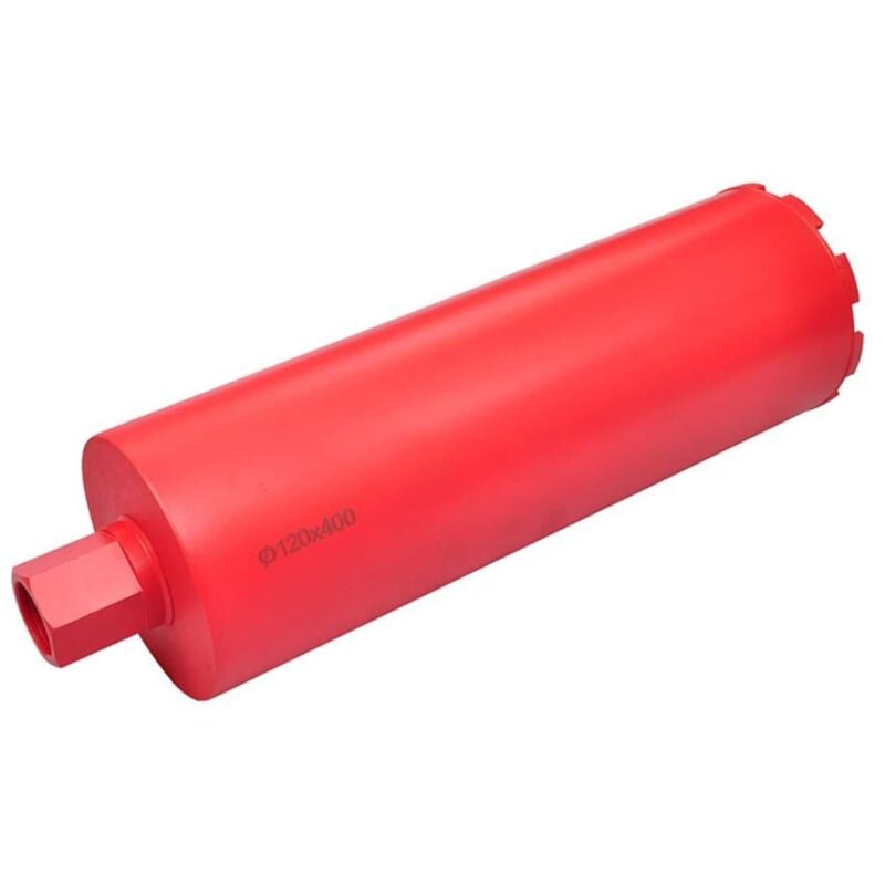 foto del prodotto helloshop26 corona diamantata per carotatrice diametro 120 x 400 mm utensile di foratura