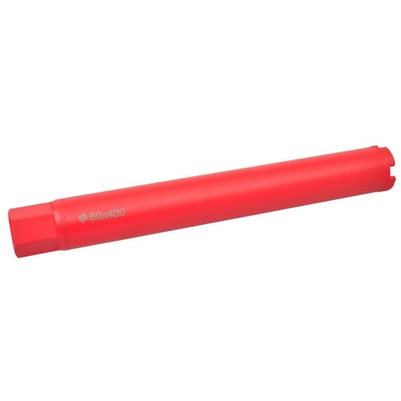 foto del prodotto helloshop26 - corona diamantata per carotatrice utensile per carotaggio a secco e ad umido 50 mm x 400 mm 020003954