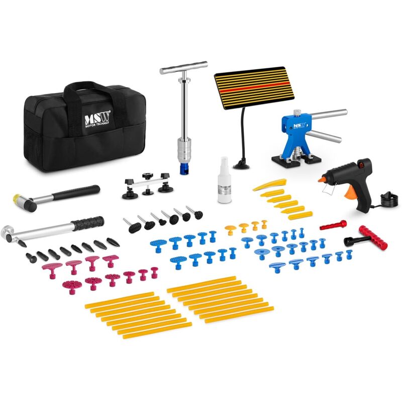 foto del prodotto helloshop26 kit riparazione ammaccature senza vernice 90 pezzi 140006567