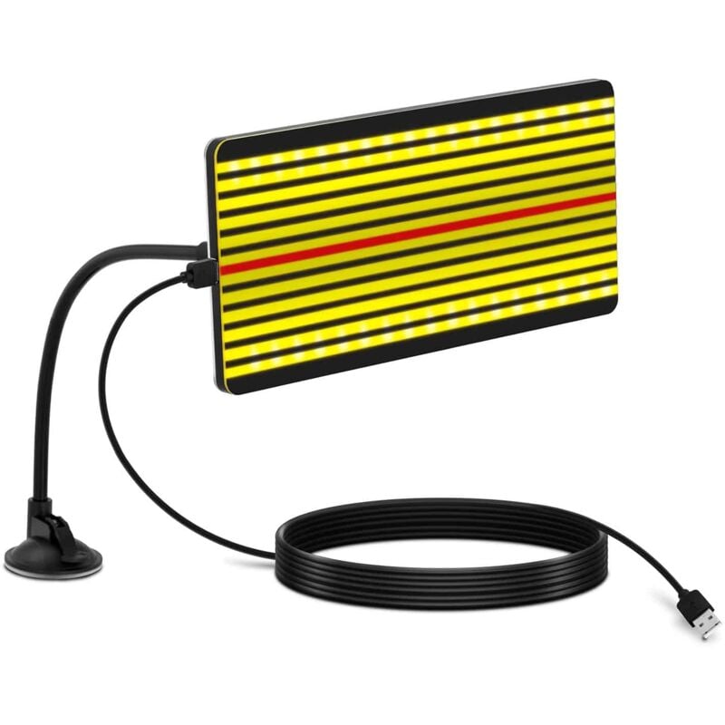 foto del prodotto helloshop26 lampada per riparazione ammaccature senza vernice 3,94 w, dimensioni 32 x 15 cm, braccio flessibile, senza danni, cavo da 3 m 