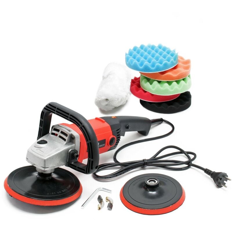 foto del prodotto helloshop26 levigatrice lucidatrice 1200 watt 3000 giri min lucidatrice automatica smerigliatrice