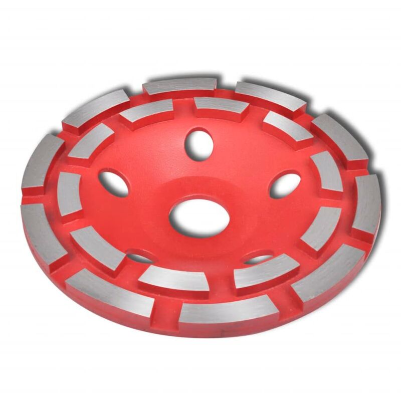 foto del prodotto helloshop26 mola per smerigliatrice a disco diamantato a doppia linea, piastra da 125 mm