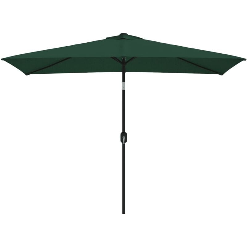 foto del prodotto helloshop26 ombrellone 200 x 300 cm rettangolare verde 020008032