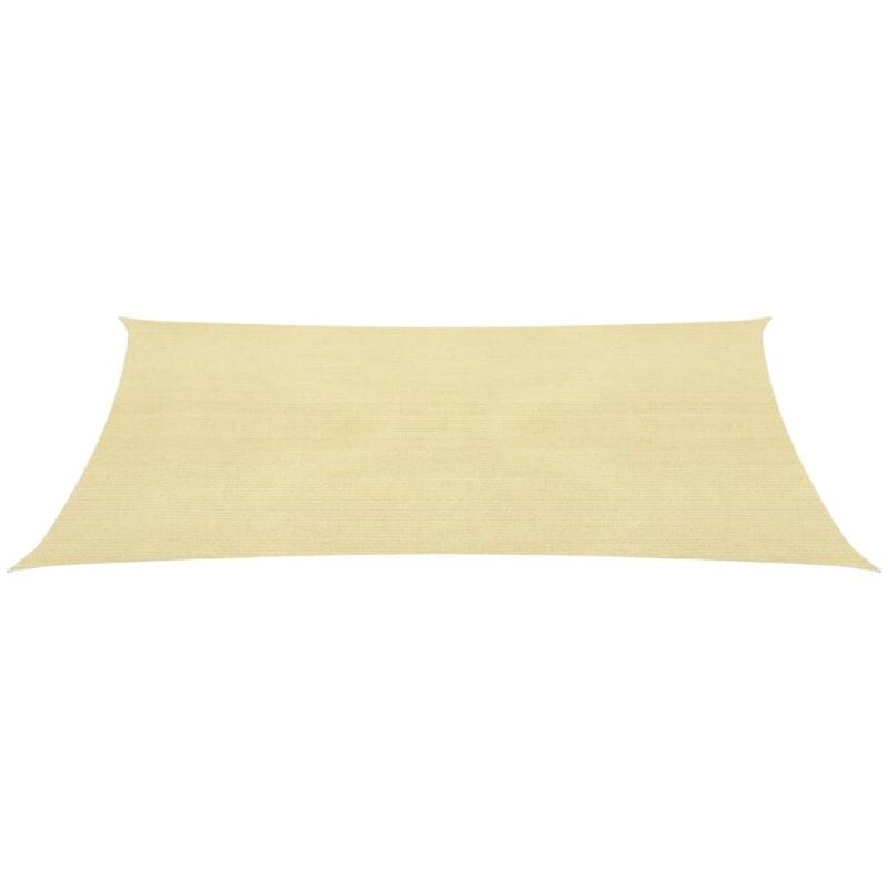 foto del prodotto helloshop26 ombrellone rettangolare in hdpe 2 x 4 m beige