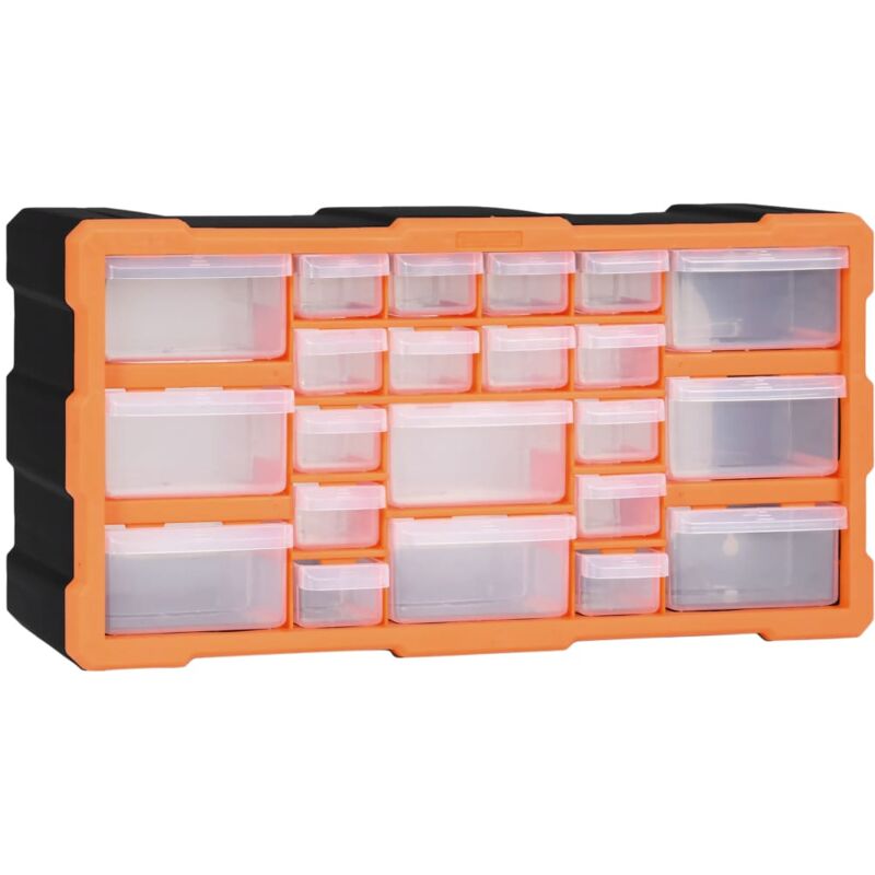 foto del prodotto helloshop26 organizer multicassetti con 22 cassetti 49 cm