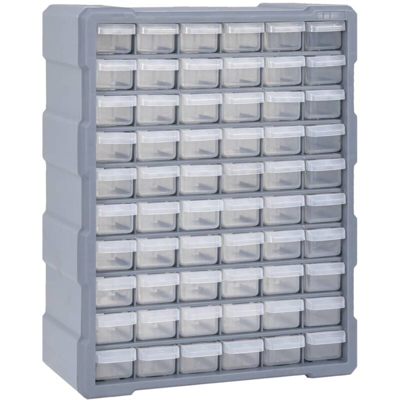 foto del prodotto helloshop26 organizer multicassetti con 60 cassetti 47,5 cm