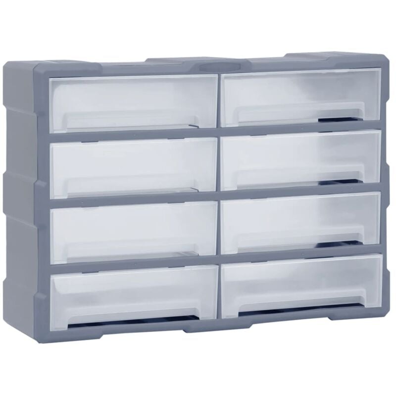 foto del prodotto helloshop26 organizer multicassetti con 8 cassetti grandi 52 cm