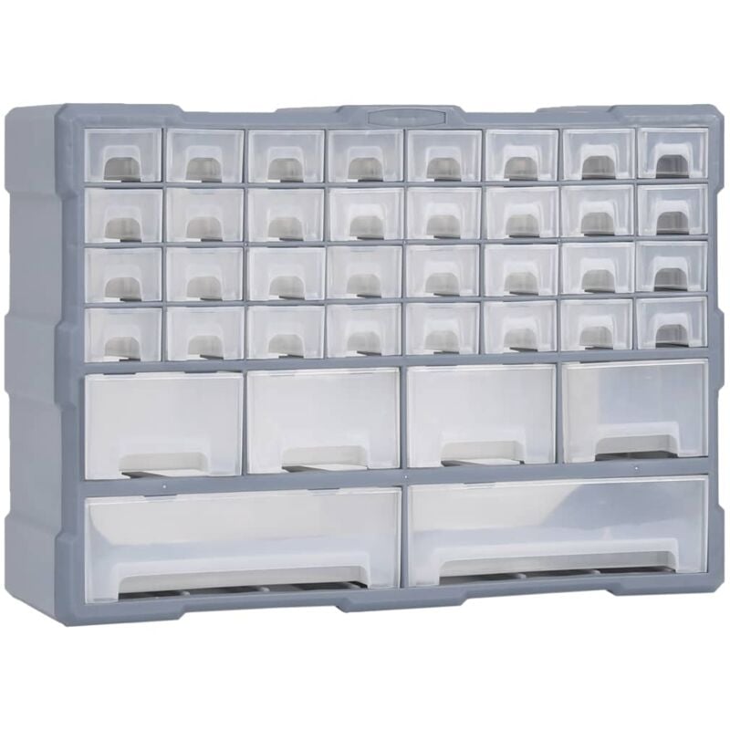 foto del prodotto helloshop26 organizzatore multi cassetto con 40 cassetti scatola da cucito armadietto portaoggetti cassetta degli attrezzi unit organizzativa
