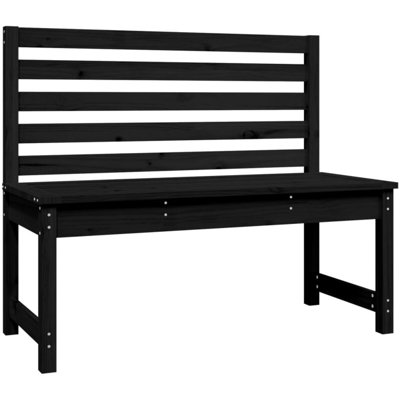 foto del prodotto helloshop26 panca da giardino per esterni, mobili da terrazza, 109 x 48 x 91,5 cm, in legno massiccio di pino nero