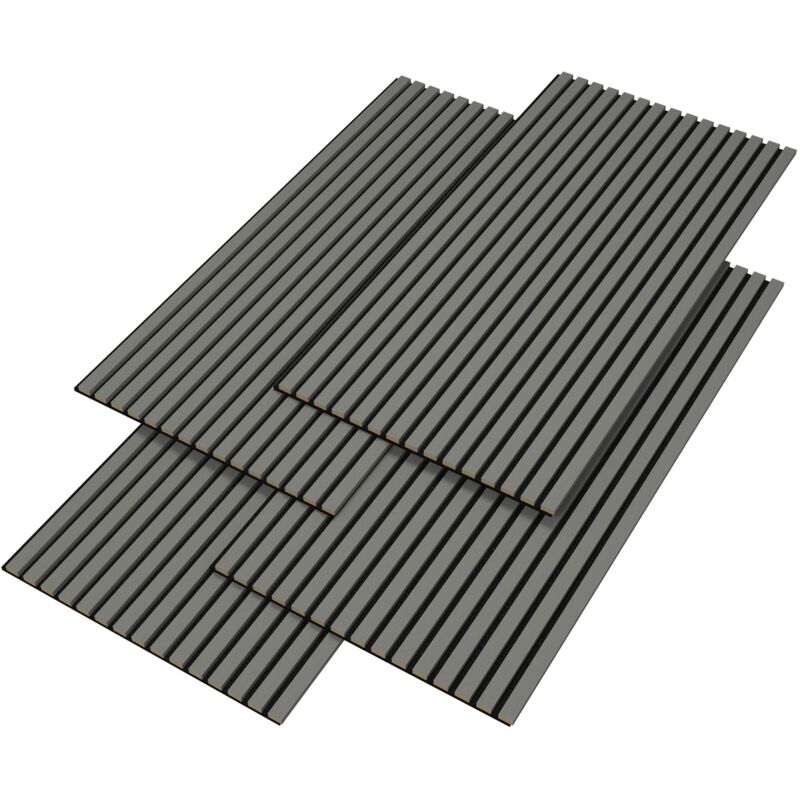 foto del prodotto helloshop26 pannelli acustici in mdf 120 x 60 effetto rovere grigio chiaro 030008039