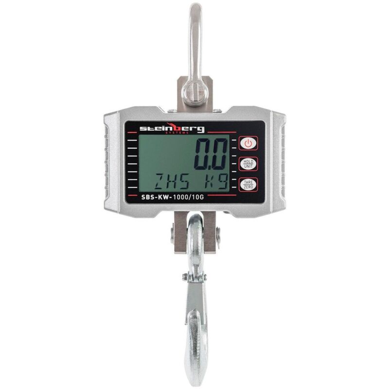 foto del prodotto helloshop26 pesatrice a gancio 1.000 kg 0,5 kg lcd alluminio 140000121