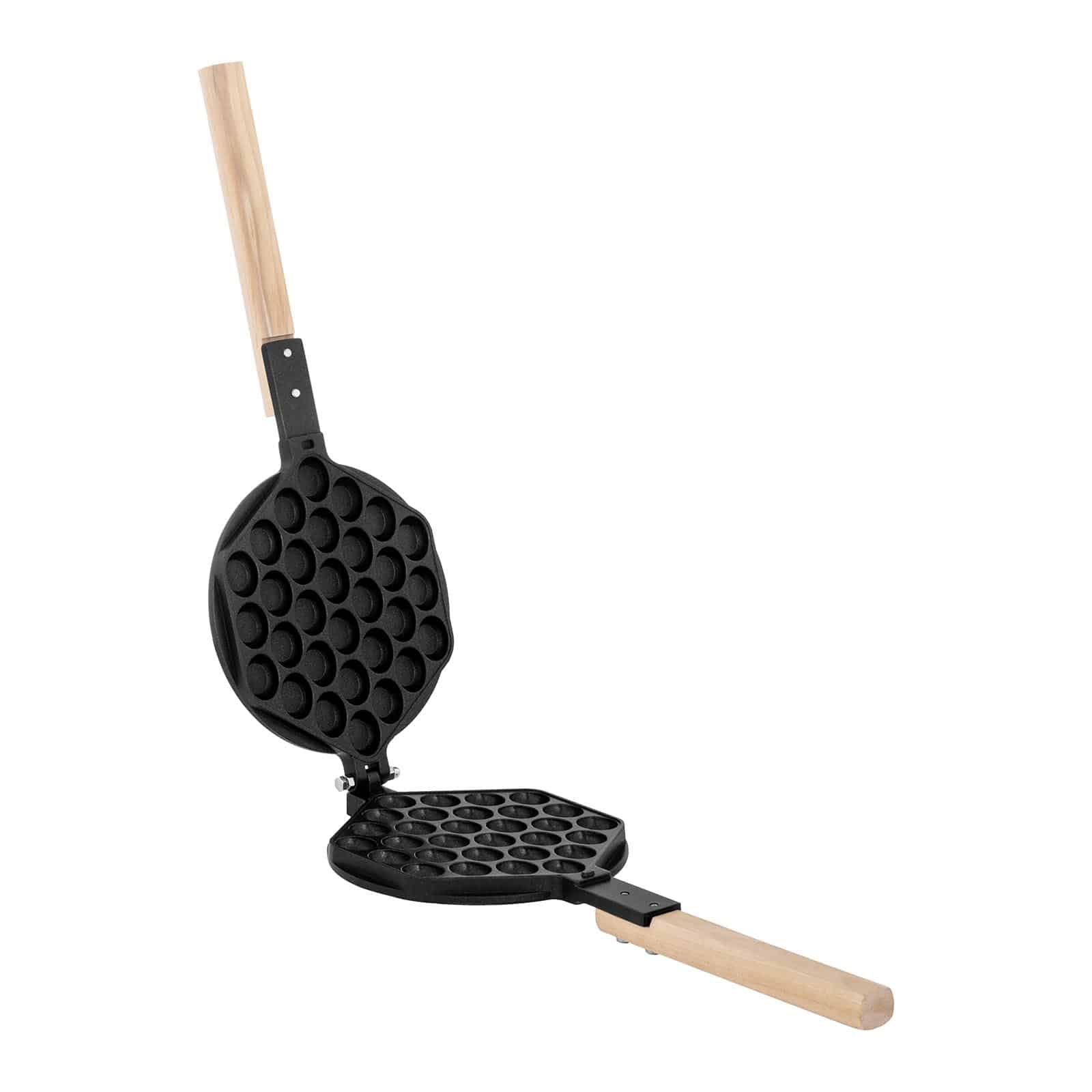 foto del prodotto helloshop26 piastra per waffle a bolle rivestimento antiaderente manico anti calore 140004849
