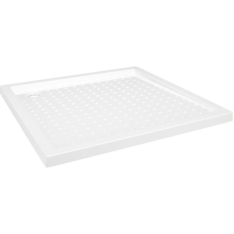 foto del prodotto helloshop26 piatto doccia con gommini piatto doccia piatto doccia bagno interno casa antiruggine antiumidit cm 80x80x4 abs bianco