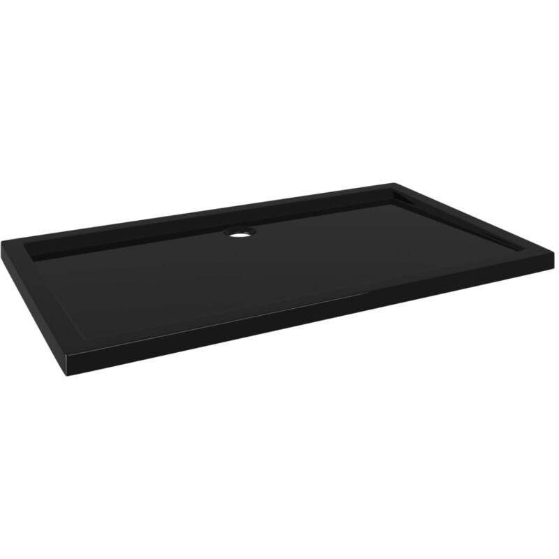 foto del prodotto helloshop26 piatto doccia piatto doccia piatto doccia bagno wc doccia interno casa rettangolare 70x120 cm abs nero