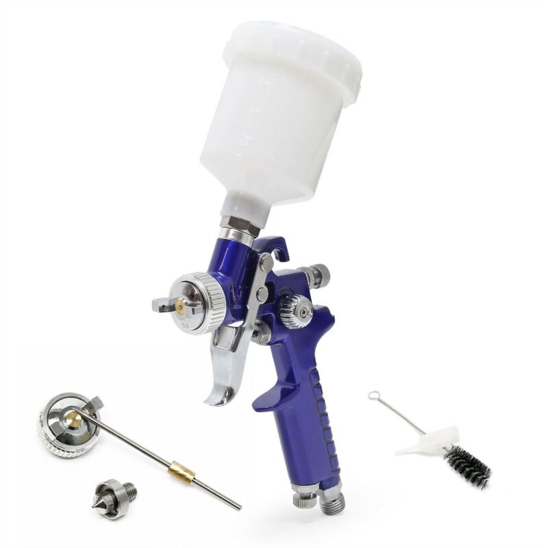 foto del prodotto helloshop26 pistola per verniciatura hvlp con ugello 0,8 0,5mm 160000635