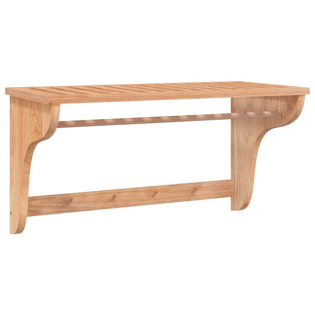 foto del prodotto helloshop26 porta asciugamani 60 x 30 x 35 cm in legno massello di noce